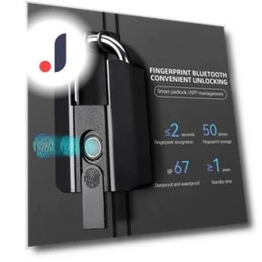 Fingerprint Smart Lock — Padlocks & Hasps, Explorer Outdoors