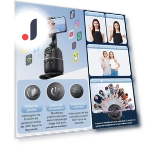 Gimbal Stabilizer AI 360 Smart Face Recognition Follow Selfie Stand — Selfie Sticks, Walmart online