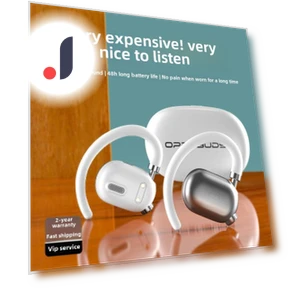 Hot AI Voice Control Hanging Sports Headphones — In-Ear Headphones, Uav parts center