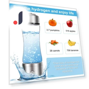 Hydrogen Water Bottle Generator — Hydration Essentials, Yixhan