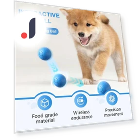Interactive Pet Ball Toy — Interactive Animal Companions, Uomobo