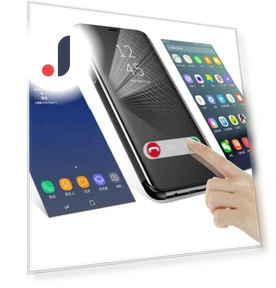 Luxury Smart Mirror Flip Cover — Flip Cases, Uav parts center