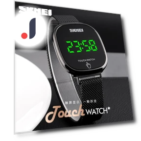 Men's Touchscreen Electronic Watch — Men's Timepieces, Skmei