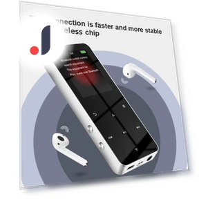 Metal Touch MP3 MP4 Music Player — Portable Media Players, Good Household Items