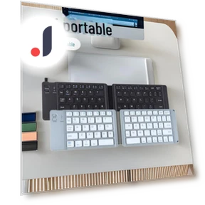Portable Silent Folding Bluetooth Keyboard — Keyboards, AI Market