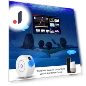 Smart Aurora Galaxy Star Projector Night Light — Night Lights, Explorer Outdoors