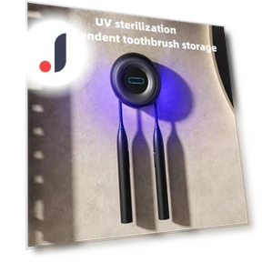 Smart Electric Toothbrush Holder with UV Sterilization — Toothbrush Holders, Crown Global