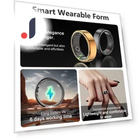Smart Fitness Tracker Ring — Smart Rings, Actually lighting