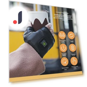 Smart Heated Half-Finger Gloves — Gloves, StrideBox