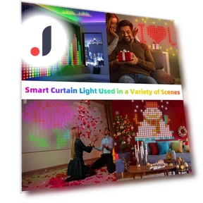 Smart LED Curtain Lights — LED Strips, Stone Home