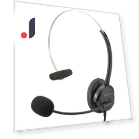 SmartComm USB Headset with Single Earpiece — Bluetooth Headsets, KAYOMART Electric