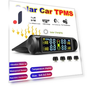 Solar-Powered TPMS with 4 External Sensors — TPMS Sensor Replacements, NyPhoenix Auto