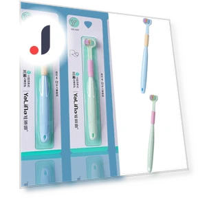 Three-Sided Sensory Toothbrush — Kids' Electric Toothbrushes, Cyprinoid