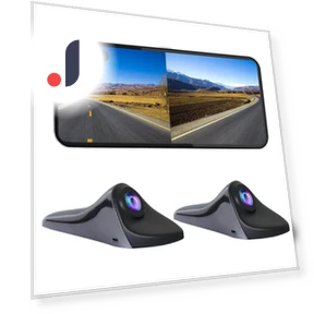 Touch Screen Side Camera Monitor Kit — Rearview Safety Systems, Select Items Norisuke