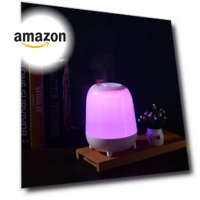 Ultrasonic Cool Mist Humidifier with Nightlight — Air Moisturizers, Sibosz