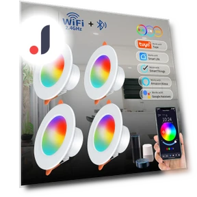 Wi-Fi Smart LED Downlight RGB — LED, Cosy Homes