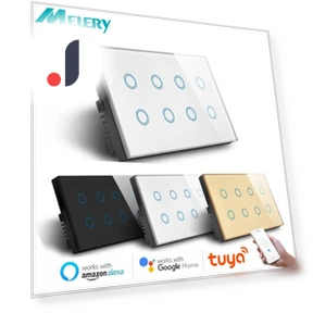 WiFi Smart Touch Wall Light Switch — Smart Home Modules, Melery