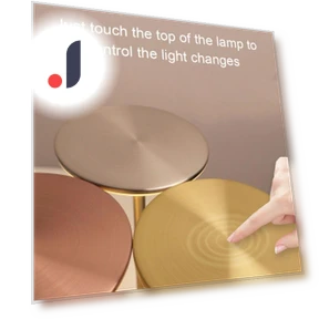 Wireless LED Desk Lamp with Touch Sensor — Study & Desk Lighting, COOKING-MALL
