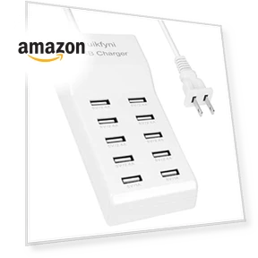 10-Port USB Charger Station — Chargers, WuHanJingJiKaiFaQuJingChengDianZiChanPinJingYingBu