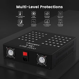 100 Port USB Charging Station, Cinlinso