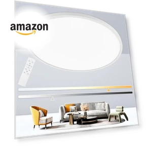 20'' LED Ceiling Light Fixture — Overhead Lighting, Glowall