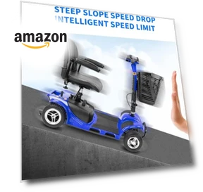 4 Wheel Mobility Scooter — Rolling Walkers, FERBAM