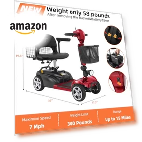 4 Wheels Mobility Scooter — Electric Self-Balancing Scooters, Mbxcooter