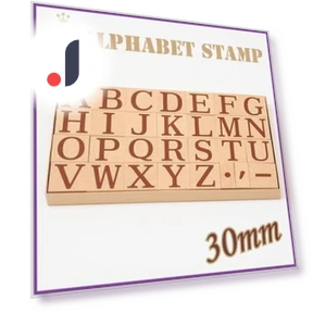 Alphabet Stamp 30mm — Metal Stamping Tools, Stamp Studio