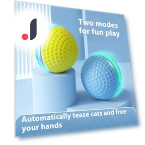 Automatic Rolling Ball Pet Toy — Cat Playthings, Pansyf