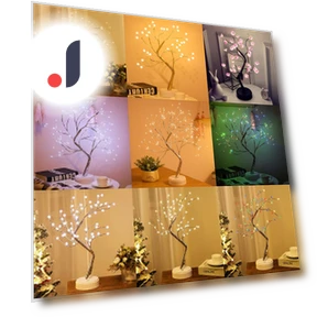 Creative LED Star Tree Light with Pearl — Tree Toppers, Voyex