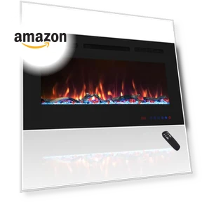 Electric Fireplace with Heater — Electric Heating Solutions, Cheerway