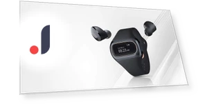 Fully Wireless Earbuds with Smart Band — In-Ear Headphones, Kayomart
