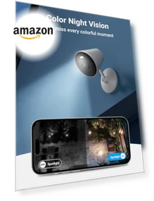 Indoor/Outdoor Security Camera — Smart Home Security, Rocktone