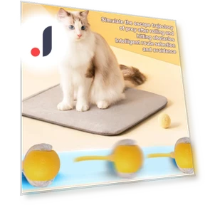 Interactive Pet Toy Ball — Interactive Animal Companions, Pansyf