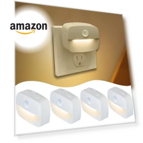Motion Sensor Night Light Plug in 4 Pack — Night Lights, Sossi