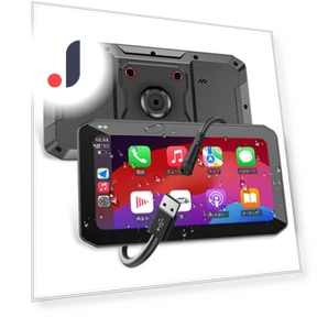 Motorcycle Audio System with Display — Car Accessories & Gadgets, Japan Zen Mall