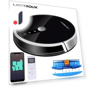 Robot Vacuum AI Map Route — Smart Cleaning Robots, Liectroux