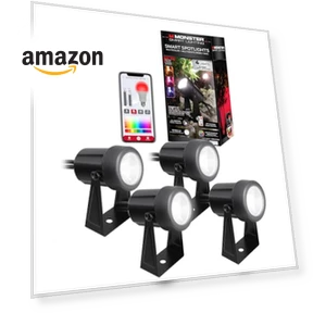 Smart Outdoor RGB+IC+WW Spotlights — Spotlights, MONSTER