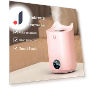 Smart Touch Air Humidifier — Air Moisturizers, Small Appliances