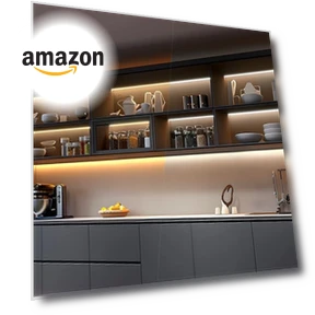 Smart Under Cabinet Lighting 6 Bars — Under-Cabinet Mounts, VST