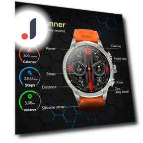 Smart Watch with Heart Rate Monitor — Wearable Accessories, SCIONE