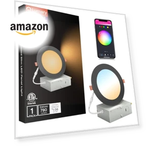 Smart WiFi Recessed Lights — LED, Lumary