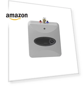 Versatile Mini Tank Electric Water Heater — Portable Heating Solutions, GE
