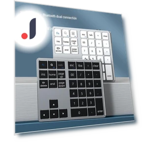 Wireless Silent Digital Bluetooth Keyboard — Keyboards, Computer boost