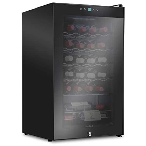 24 Bottle Compressor Wine Cooler Refrigerator, Ivation
