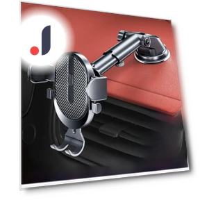 Car Phone Holder with Telescopic Suction Cup and Automatic Lock — Dashboard Installation Kits, AI Market