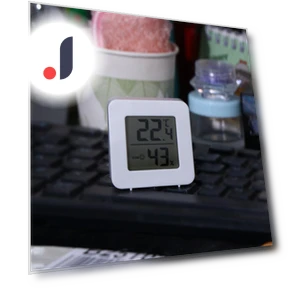 Digital Thermometer Hygrometer — Home Climate Control, JGncbfl954