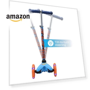 Extra Wide Deck Scooter with Light Up Wheels — Electric Vehicles, Voyager