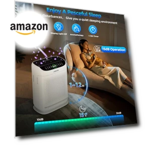 Large Room Air Purifier — Activated Carbon Air Purifiers, AnEgoe