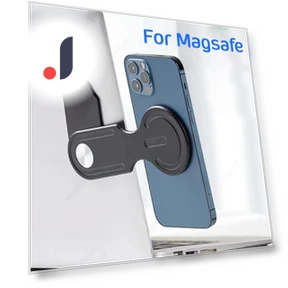 Magnetic Phone Holder Rotation Smartphone Laptop Back Mount — Mounts, Rainbow Rain